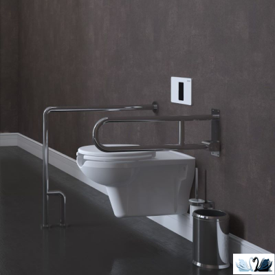 Унитаз CREAVIT BD320-11CB00E-0000, подвесной, белый, для людей с ограниченными возможностями