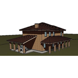 Двухэтажный дом с четырьмя спальнями 173м² (S51)