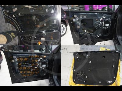 Шумоизоляция Tesla Model X / Тесла Модель Икс