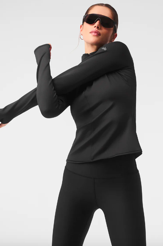 Alo Yoga AIRLIFT WINTER WARM 1/4 ZIP LONG SLEEVE (Размер S, M)