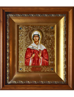 Иулиания Илиопольская, Святая мученица. Рукописная икона