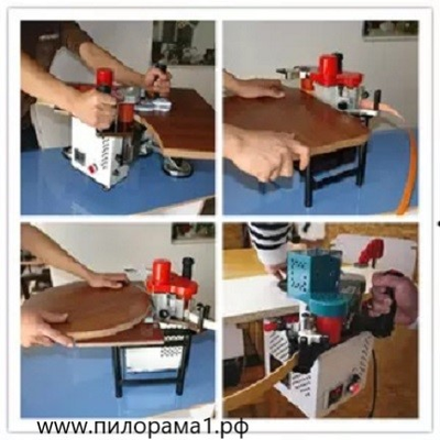 Ручной кромкооблицовочный станок WoodTec KM 40, от