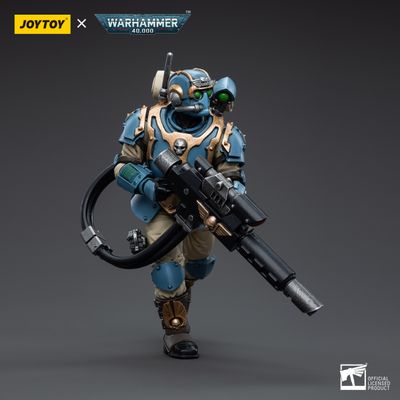 Имперская гвардия - Отпрыски Темпестус - 55-й полк Каппа-Орлов (Warhammer 40k) - КОЛЛЕКЦИОННАЯ ФИГУРКА 1/18 Astra Militarum Tempestus Scions Squad 55th Kappic Eagles Tempestus Scion 1 (JT5017) - JOYTOY