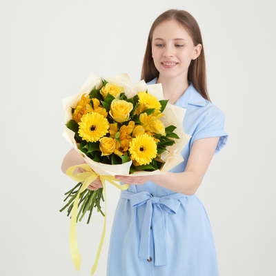 Желтый букет