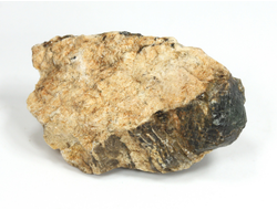 Корунд синий (сапфир), кристалл, Индия (37*22*22 мм, 18,1 г) №36096