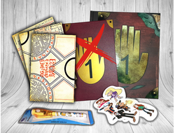 Книга Диппера №1 (А4 -21х25 см) Гравити Фолз (160 страниц с картинками) + 10 Подарков