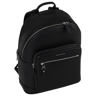 Мужской кожаный рюкзак Michael Kors цвет черный