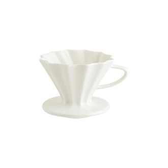 Чашка-воронка d=110 мм. h=90 мм. для заваривания кофе Белый, форма Ро /1/6/