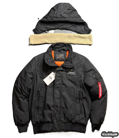 Куртка утепленная Alpha Industries Black (S, M, L, XL, 2XL)