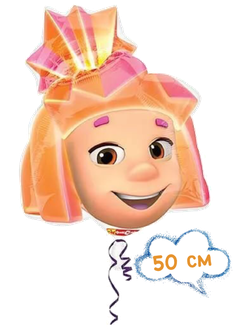 Фольгированный воздушный шар с гелием Фиксики Симка