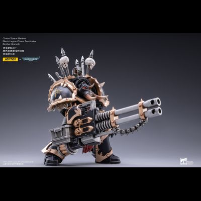Терминатор Черного Легиона брат Горнот (Warhammer 40k) - КОЛЛЕКЦИОННАЯ ФИГУРКА 1/18 scale Brother Gornoth (JT2115) - JOYTOY