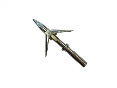 Наконечник со сменной головкой четырёхгранный с проточкой