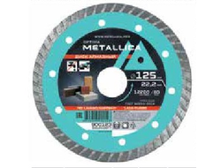 Диск алмазный турбированный METALLICA Optima 230x22,2 мм, H=7 мм по камню, кирпичу