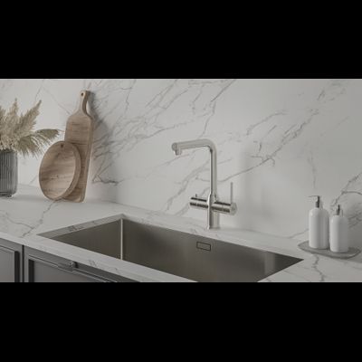 Система мгновенного кипячения воды 4в1 AQUAHOT MODENA BN (нержавеющая сталь)