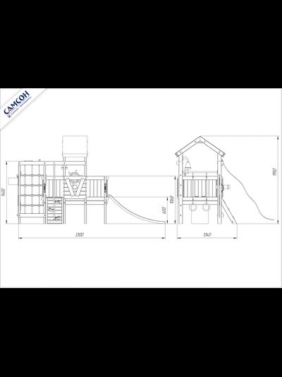 Кровать-чердак Дори