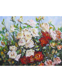 Картина Розовое дыхание Круглова Светлана