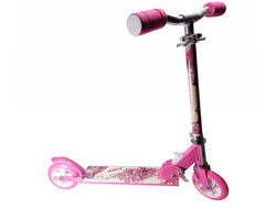 Самокат KMS SK-086 (бело-розовый) 2022