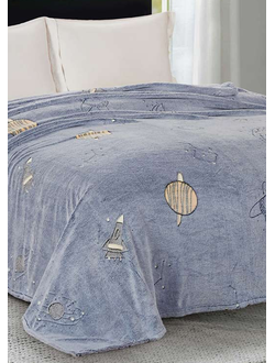 Плед Cleo "БАМБУК НЕОН" евро микрофибра 200х220 200/020-PBN