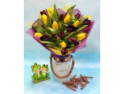 Букет из тюльпанов (#5041)
