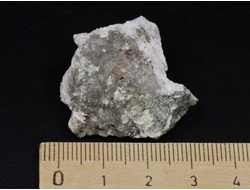 Гакманит (Содалит), светится в УФ, Россия, Мурманская обл. (31*30*12 мм, вес: 8,9 г) №26742