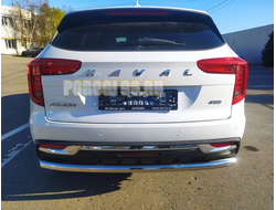 Защита заднего бампера d60 для Haval Jolion 2021-