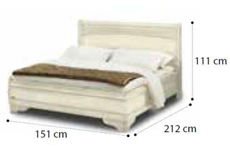 Кровать "Tiziano" 140x200 см