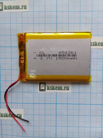 Аккумулятор с контроллером №54 для телефона 3,7 V 1500 mAh 60*41*4,5 мм