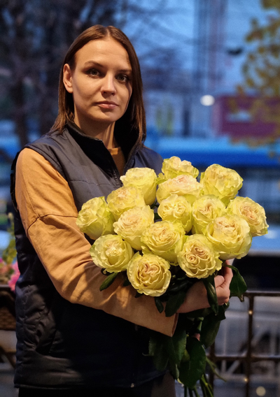 Роза Эквадор 90 см 15 шт