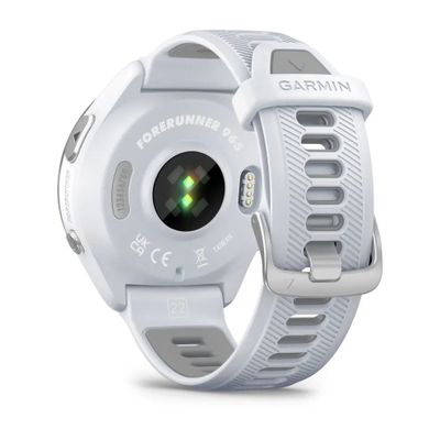 Умные часы Garmin Forerunner 965 белые, титановый безель, с белым ремешком, 010-02809-11