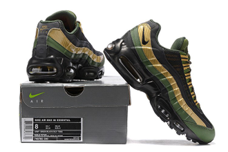 Nike Air Max 95 Black Grey Gold Арт. 012МF