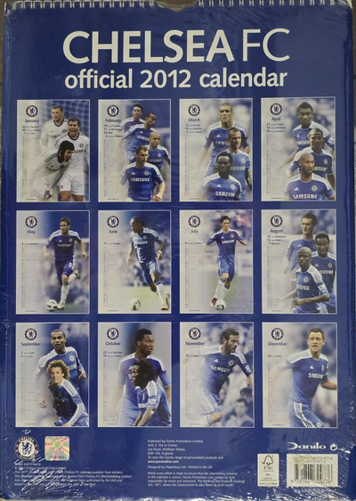 Chelsea FC Official Календарь 2012