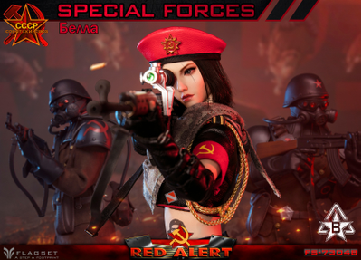Боевая подруга Белла - КОЛЛЕКЦИОННАЯ ФИГУРКА 1/6 RED ALERT Белла (FS-73048B) - FLAGSET