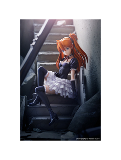 Фигурка 1/7 Аска Лэнгли (Asuka Langley Gothic Lolita ver., :RE)