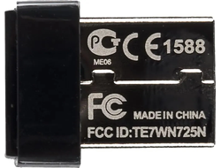 TP-LINK WI-FI адаптер WN725N Черный