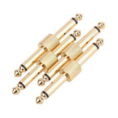 Переходник/адаптер Jack 6,3 мм - Jack 6,3 мм, 1 шт