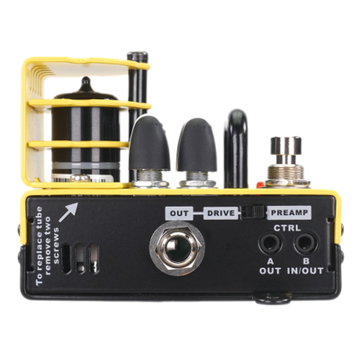 AMT Bricks B-Lead - одноканальный ламповый гитарный преамп (эмуляция Bogner) [без БП]