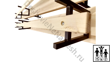 скамья гимнастическая на металлических ножках