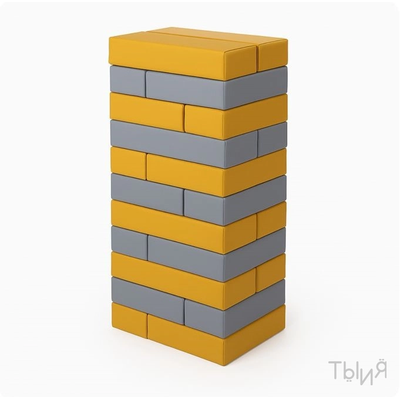 &quot;Мягкая Башня-Дженга&quot;