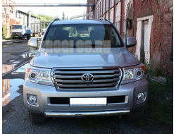 Защита переднего бампера Toyota Land Cruiser