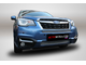Premium защита радиатора для Subaru Forester (2016-2018) из 2-х частей