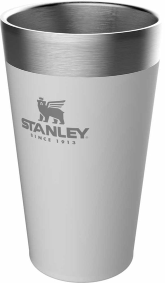 Термостакан STANLEY Adventure Stacking Vacuum Pint, 0.47л, белый