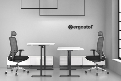 Стол Ergostol Start для работы сидя-стоя с функцией запоминания положений высоты