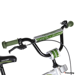 Велосипед TechTeam Canyon 14 серо-зеленый