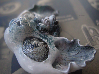 "Сомнус, Гипнотический Кот" необычная брошь по мотивам творчества Тима Бёртона