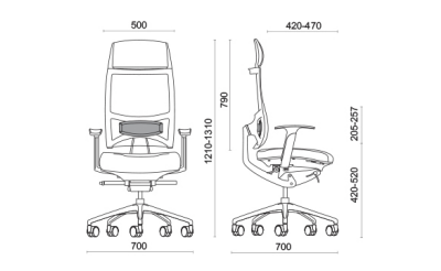 Кресло для руководителя Sitland Spirit Air