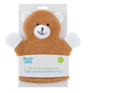 Махровая мочалка-рукавичка Baby Bear (Мишка)