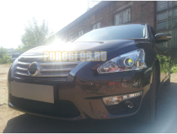 Защита радиатора Nissan Teana L33 2014- black