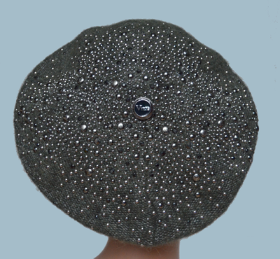 Зеленый итальянский женский берет Визио фото