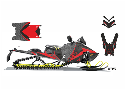 Polaris Axys Pro RMK 2016 2017 2018 2019 поларис аксис про рмк наклейки на снегоход