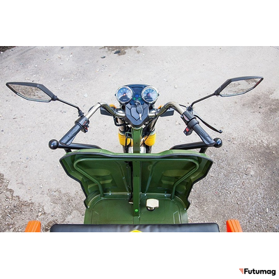 Грузовой электротрицикл Rutrike Дукат 1300 60V1000W зеленый
